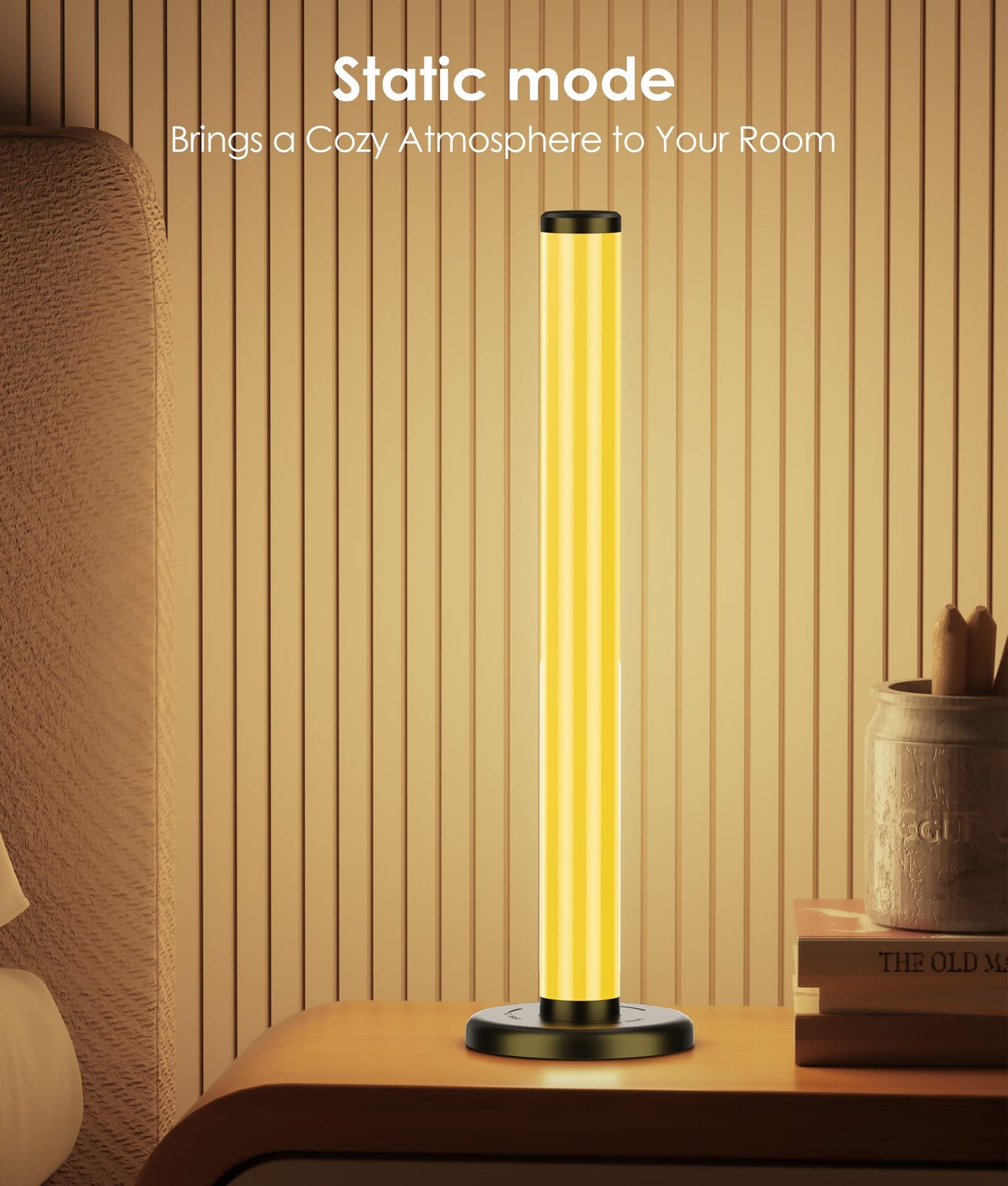 - Ydene LED Smart Light Bar, 360°RGB Lights