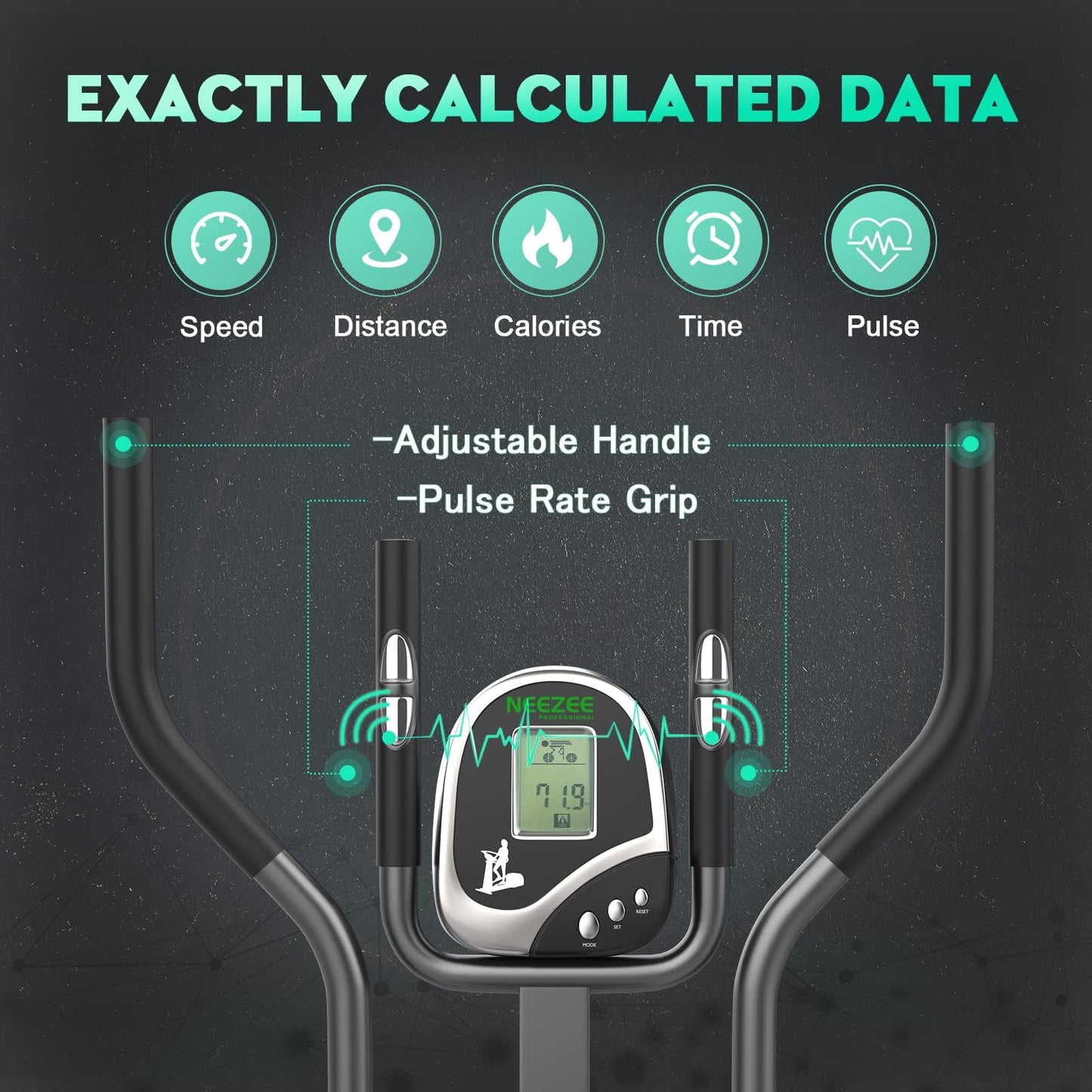 - Elliptical Cross Trainer | Neezee 2 in 1 Cross Trainer -