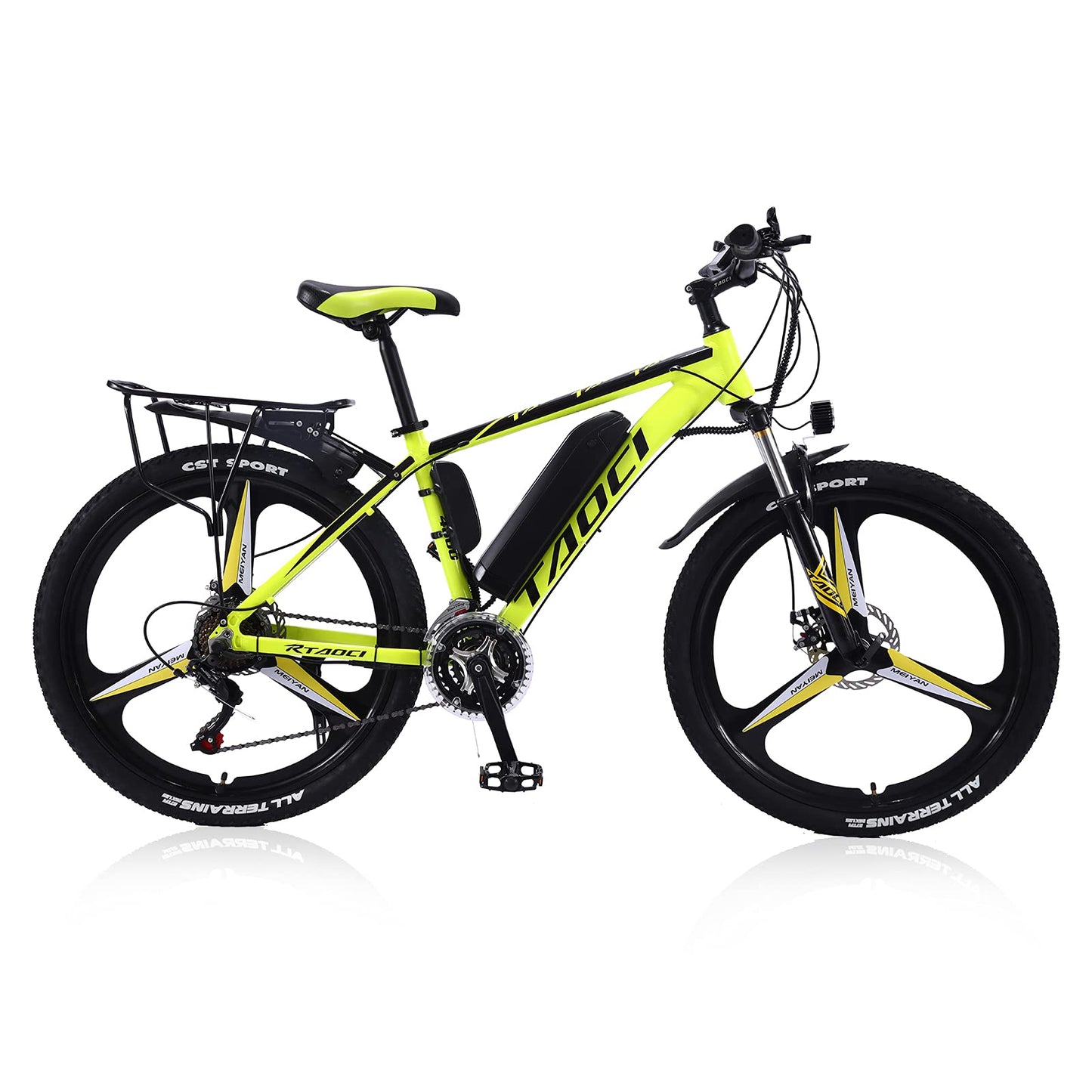 - Hyuhome Electric Bikes | Magnesium Alloy Ebikes Bicycles | All Terrain | 26" 36V 13Ah Removable Lithium-Ion Battery | Mountain Ebike -