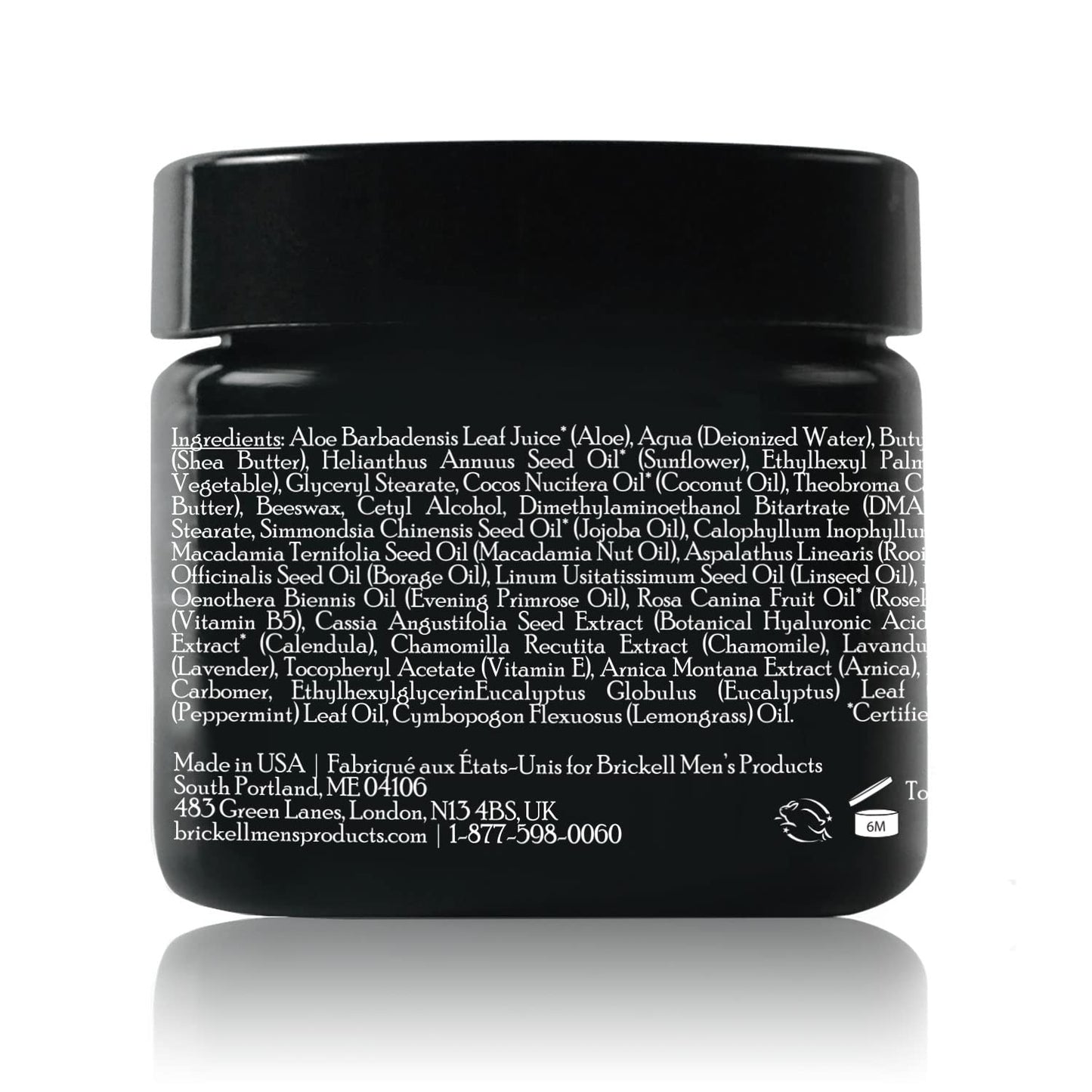 Brickell Men's Revitalizing Anti-Aging Cream For Men, Natural and Organic Anti Wrinkle Night Face Cream To Reduce Fine Lines and Wrinkles, 59 mL, Scented