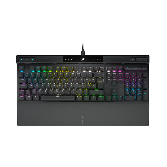CORSAIR K70 RGB PRO Mechanical Wired Gaming Keyboard – CHERRY MX RED Linear Switches – PBT Double-Shot Keycaps – iCUE Compatible – QWERTY UK – PC, Mac, Xbox – Black