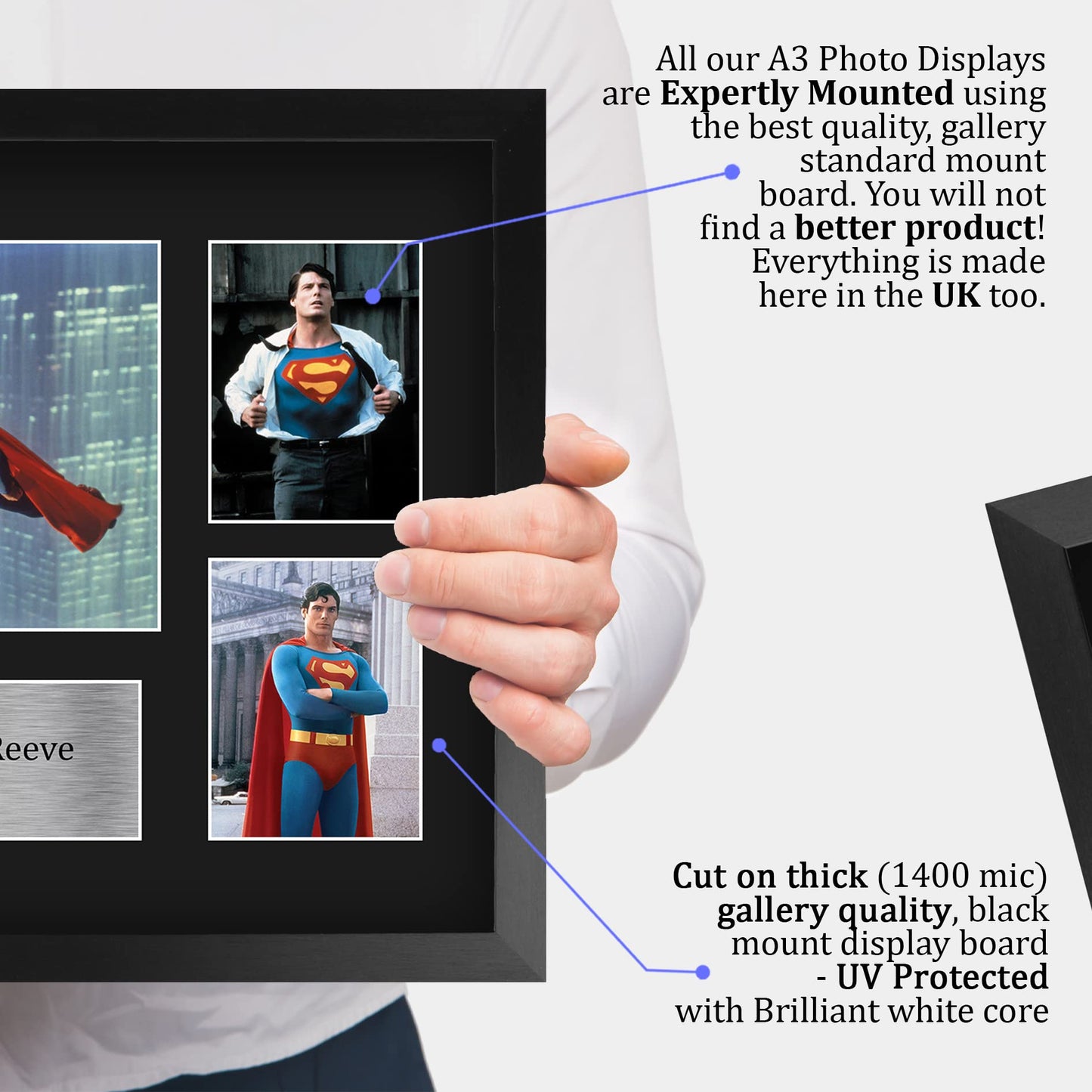 - HWC Trading FR A3 Christopher Reeve Superman -