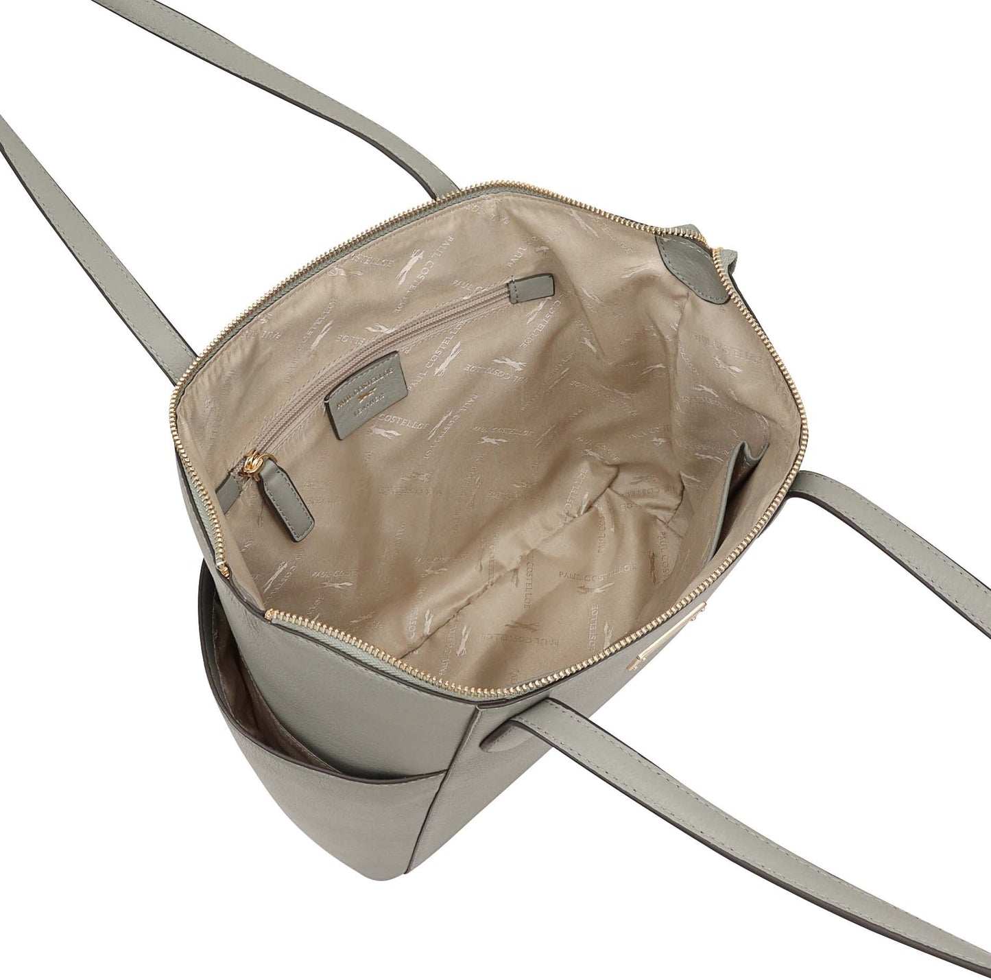 - PAUL COSTELLOE Genuine Leather Tote Bag -