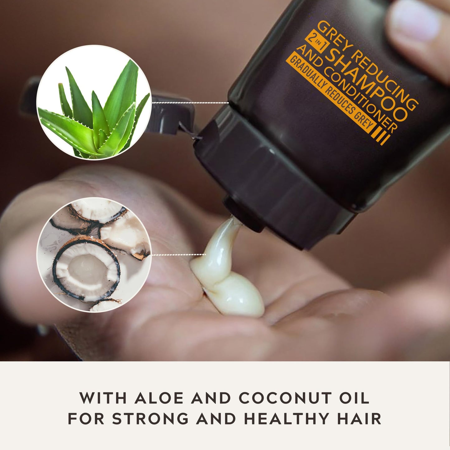 - Just For Men Control GX 2-in-1 Shampoo & Conditioner | Gradually & Permanently Reduces Grey Hair With Each Wash -