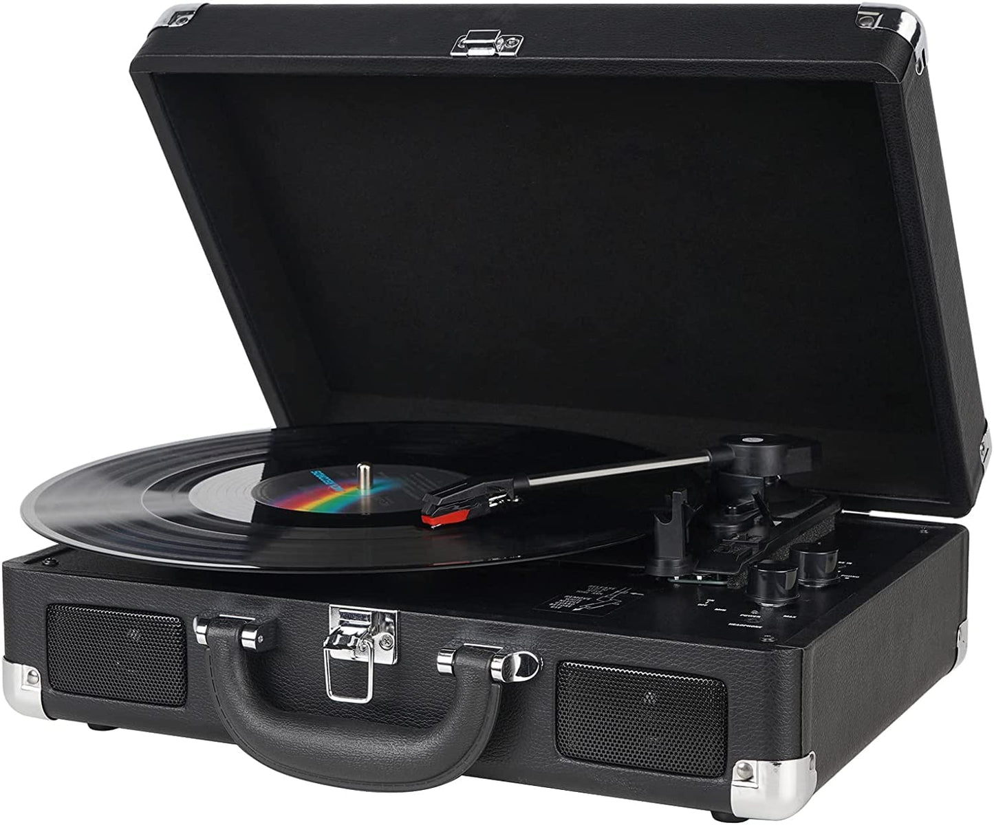 - DIGITNOW!Three Speeds Turntable Retro Record Player with Built-in Stereo Speakers -