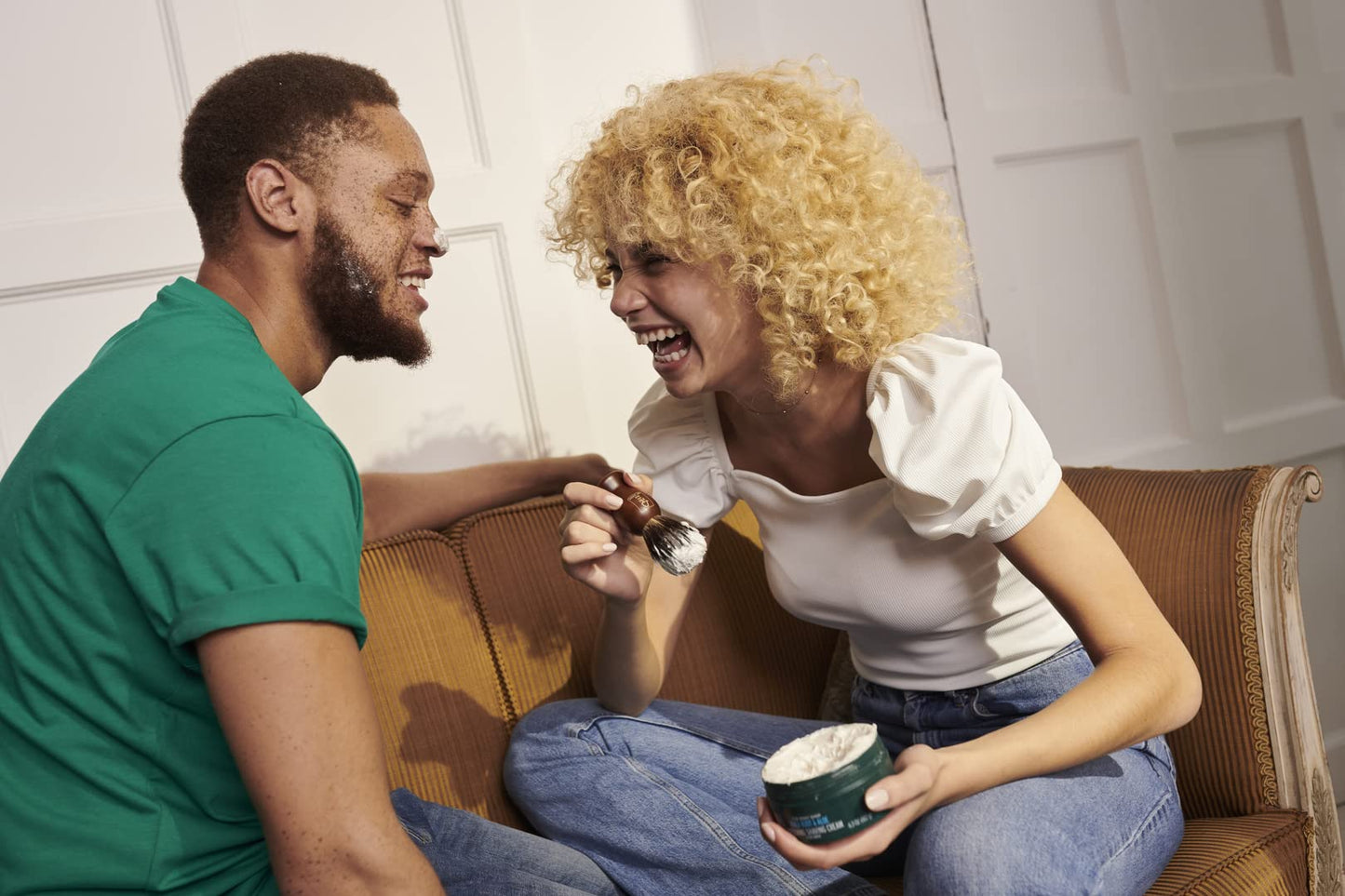 - The Body Shop | Maca Root and Aloe Softening Shaving Cream -