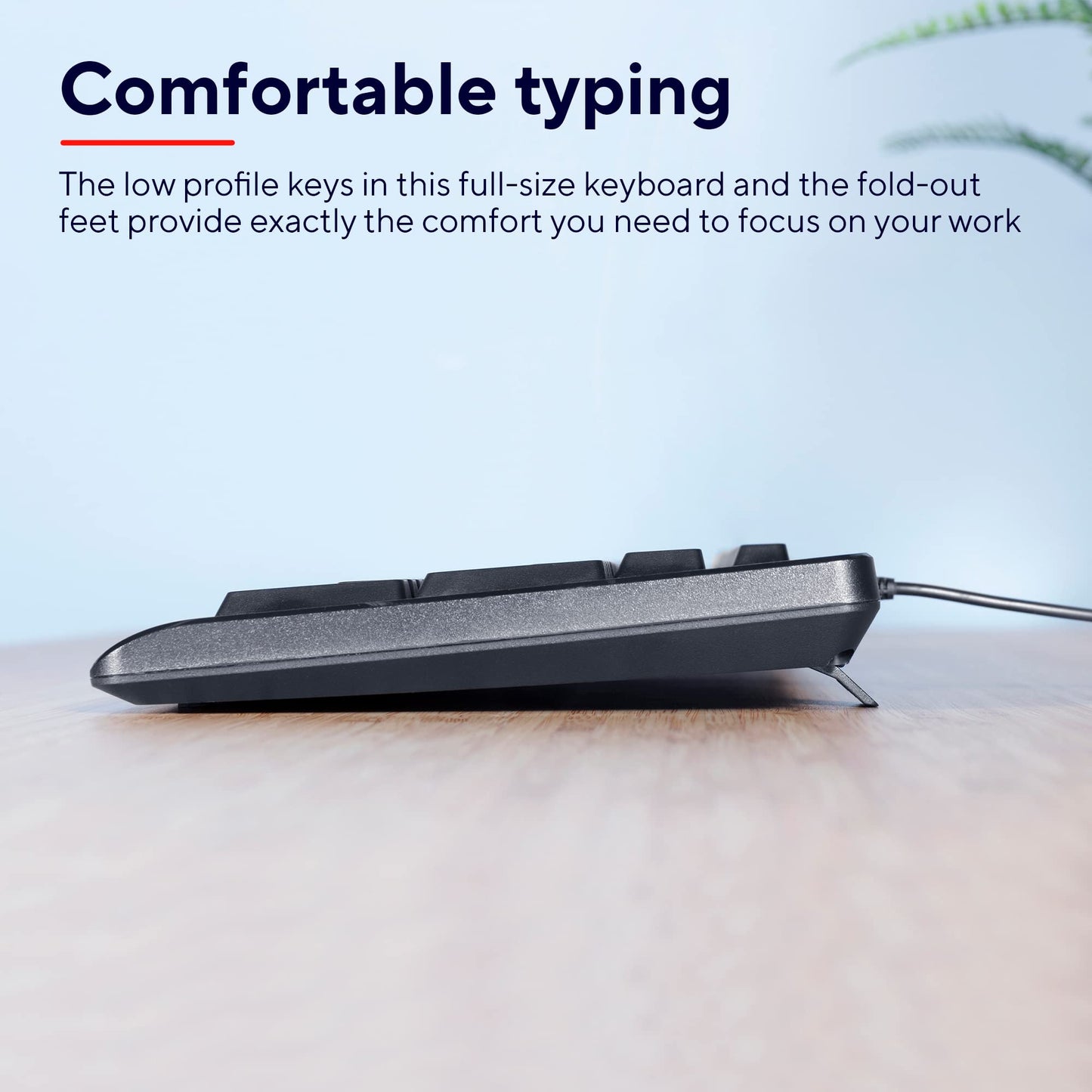 - Trust Taro | Wired Keyboard | Quiet Keys | Full-Size Keyboard |  1.8 m Cable | for PC, Laptop, Mac - Black -