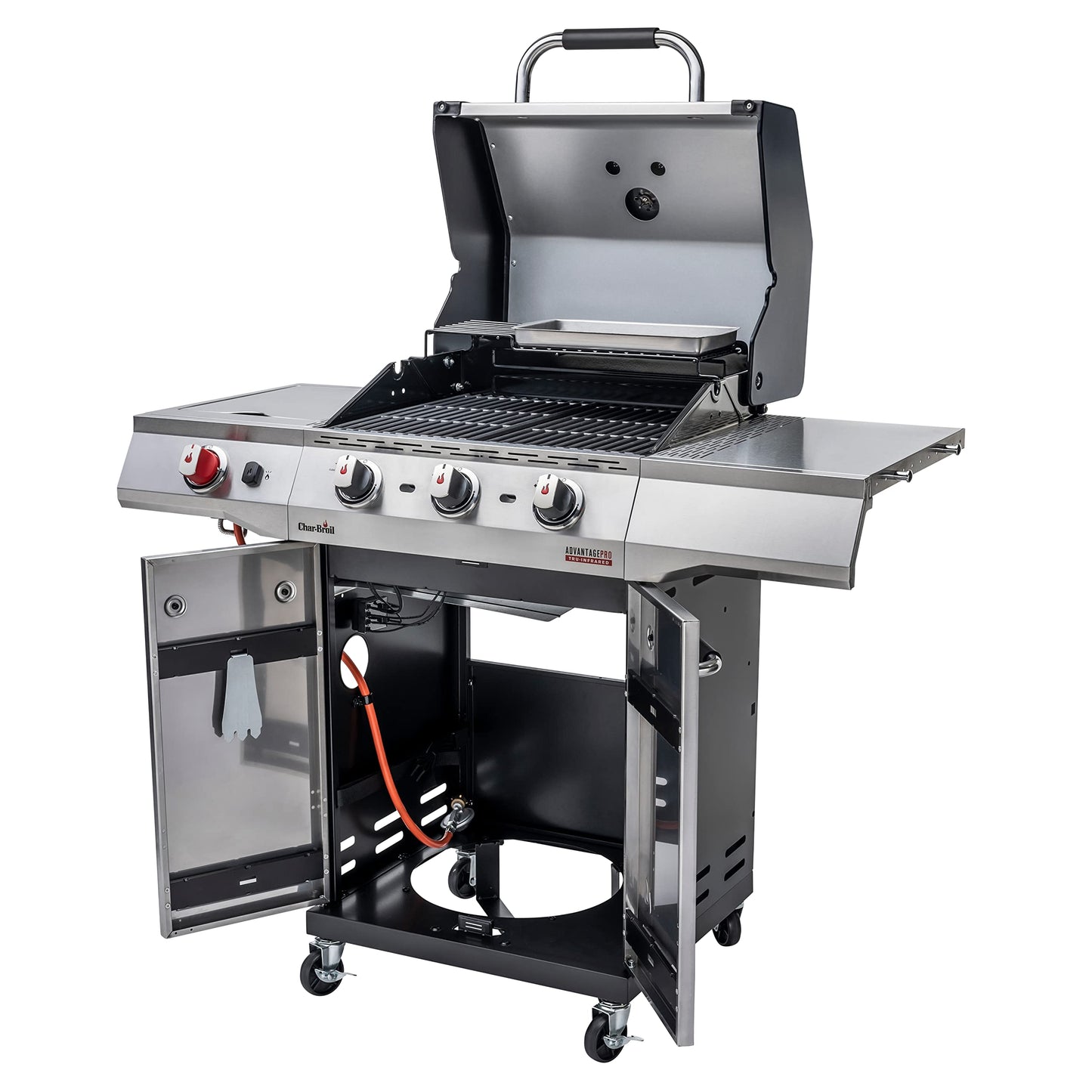 Char-Broil Advantage PRO S 3-3 Burner Gas Barbecue Grill with TRU-Infrared Technology and 900 °C Sear Burner