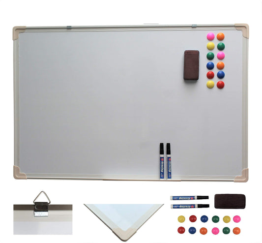 - HH Home Hut Large Magnetic Whiteboard | Notice Board for Office -