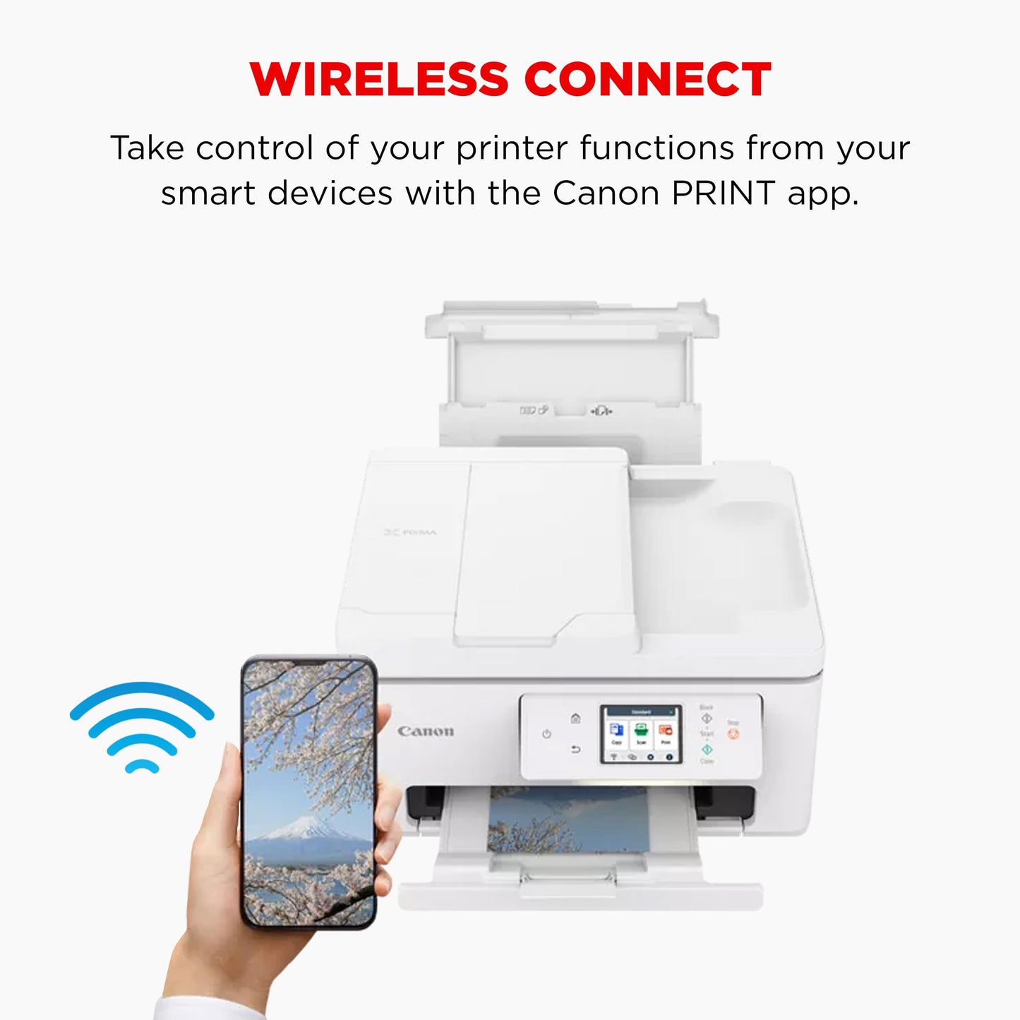 Canon PIXMA TS7750i Wireless Colour 3-in-1 Inkjet Photo Printer - PIXMA Print Plan compatible; fast, compact and user-friendly
