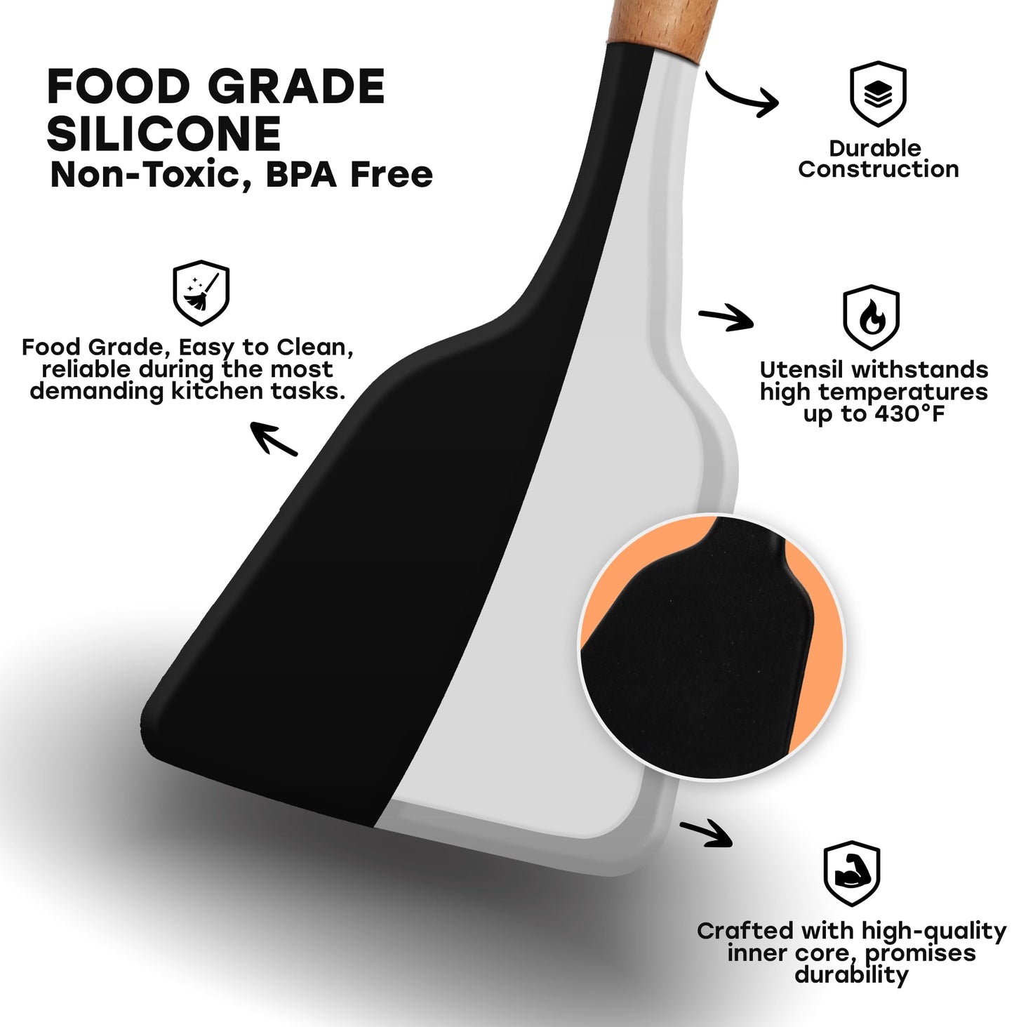 - Lumivive Kitchen Utensils Set -