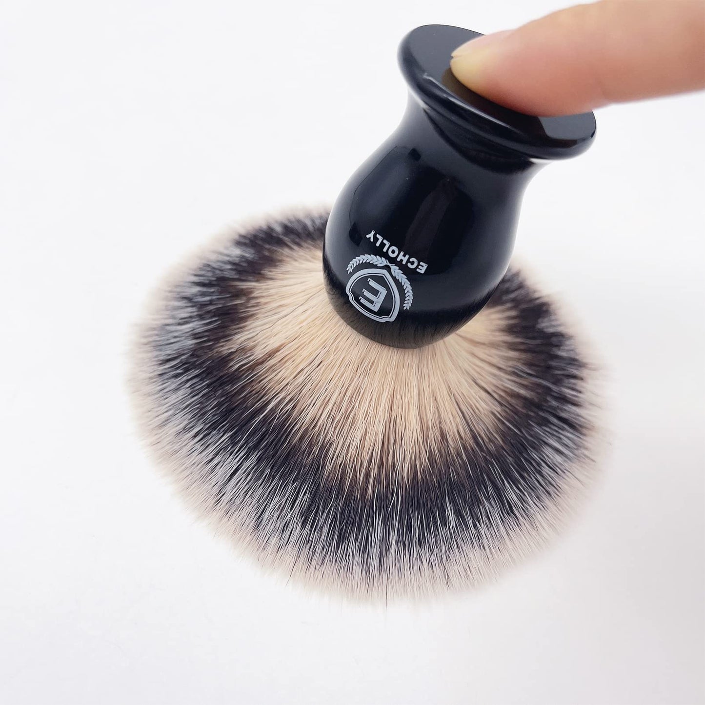 - Luxury Mens Shaving Brush by Echolly | NO Shedding Bristle Shaving Brushes for Men -