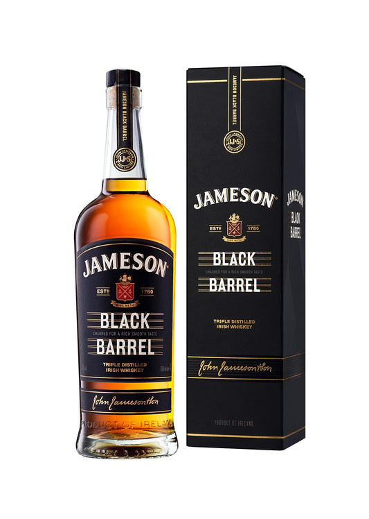 - Jameson Black Barrel Blended Irish Whiskey | Gift box | 70 cl -
