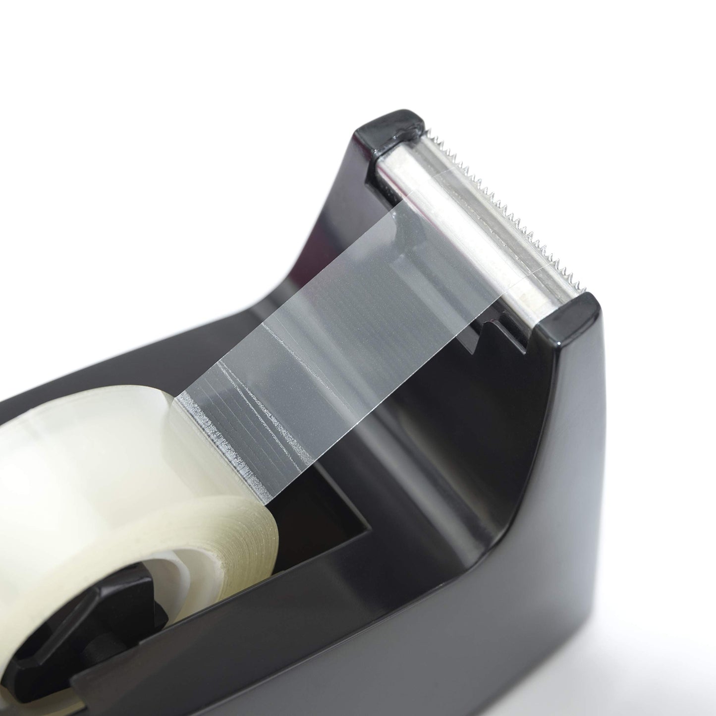 - Rapesco 1619 300 Tape Dispenser | 4 Tape Rolls | Black -