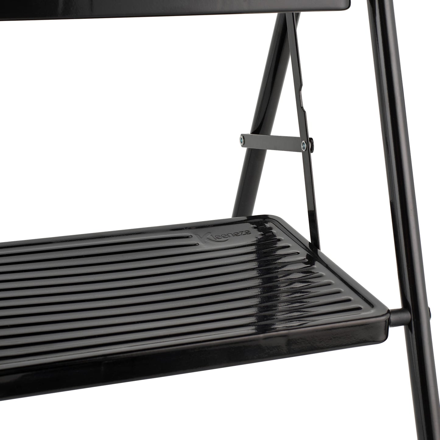 - Kleeneze KL068514BLKFEU7 3 Step Ladder | Lightweight Folding Stepladder for DIY -