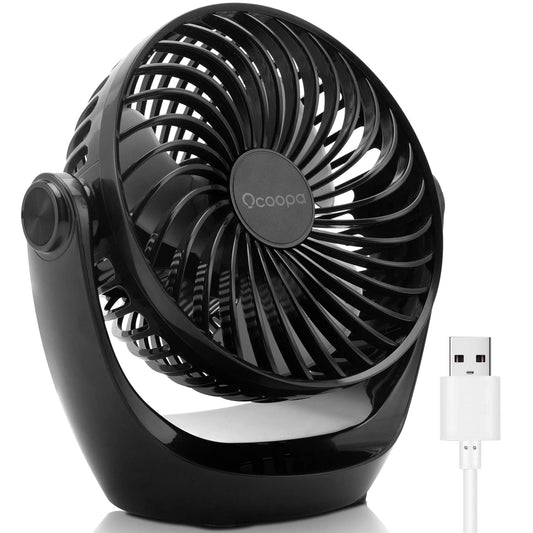 - OCOOPA USB Fan | USB Desk Fan Table Fan | Strong Airflow & Quiet Operation -