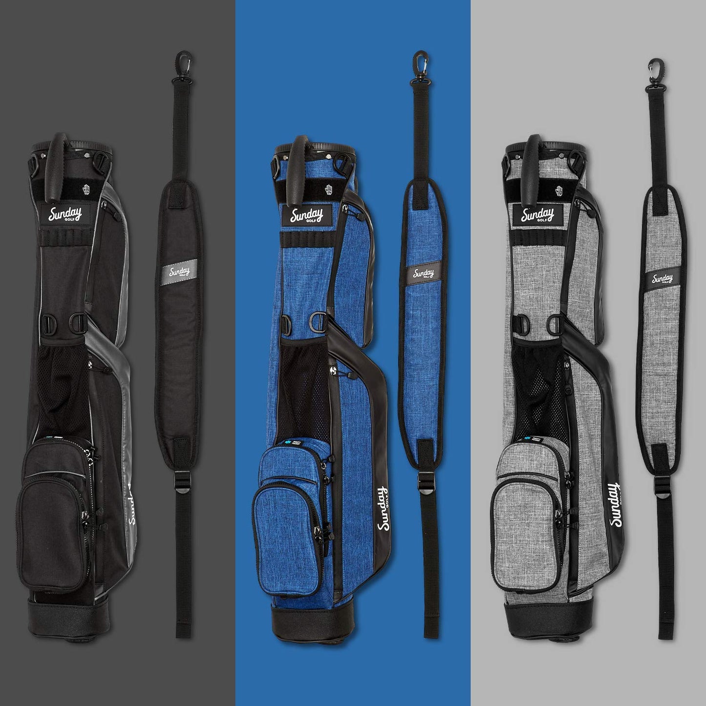 - Sunday Golf Loma Bag | Holds 5 to 7 Clubs | Ultra Lightweight Sunday Carry Bag -