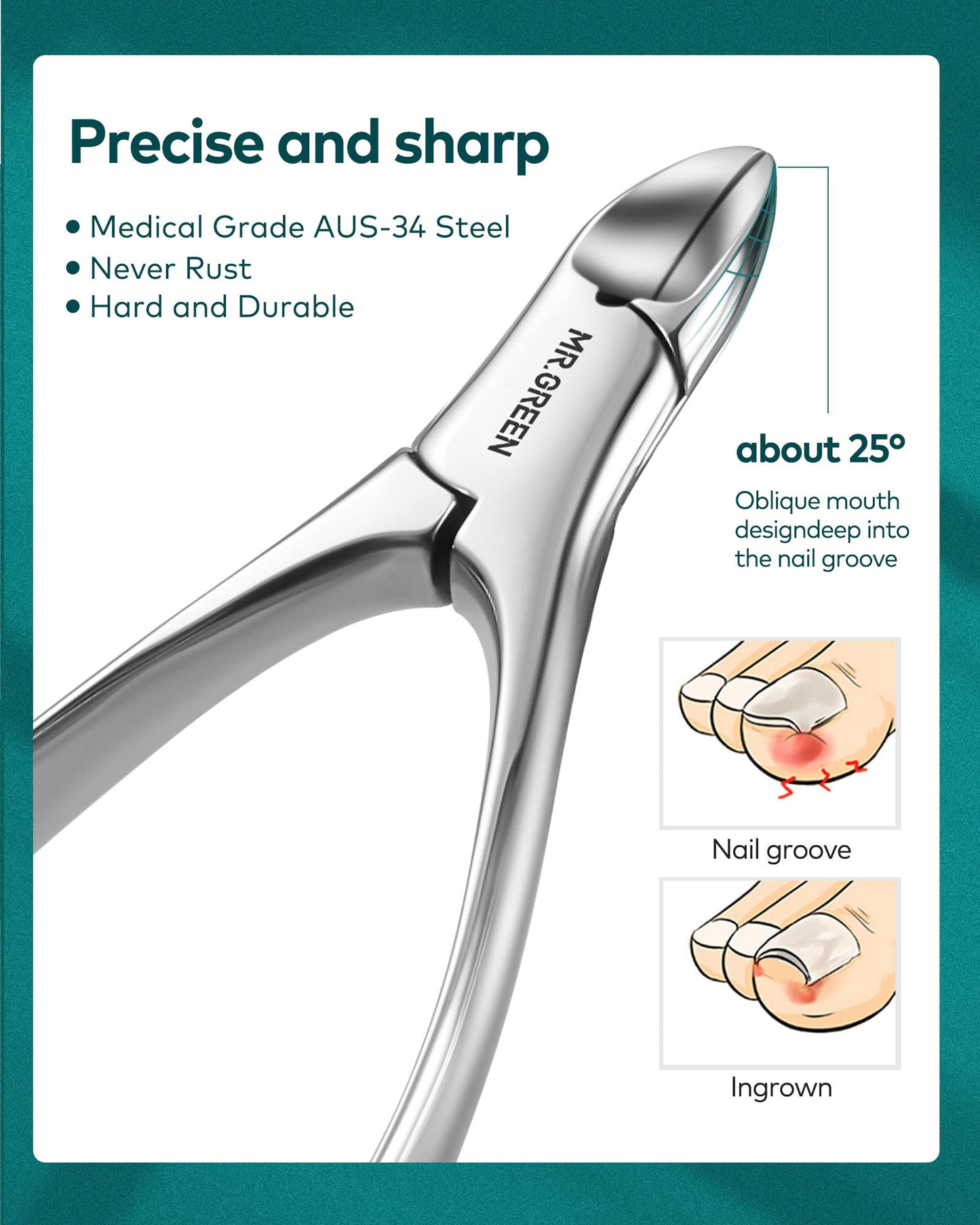 - Manicure Set 8 in 1 | Professional Pedicure Kit -