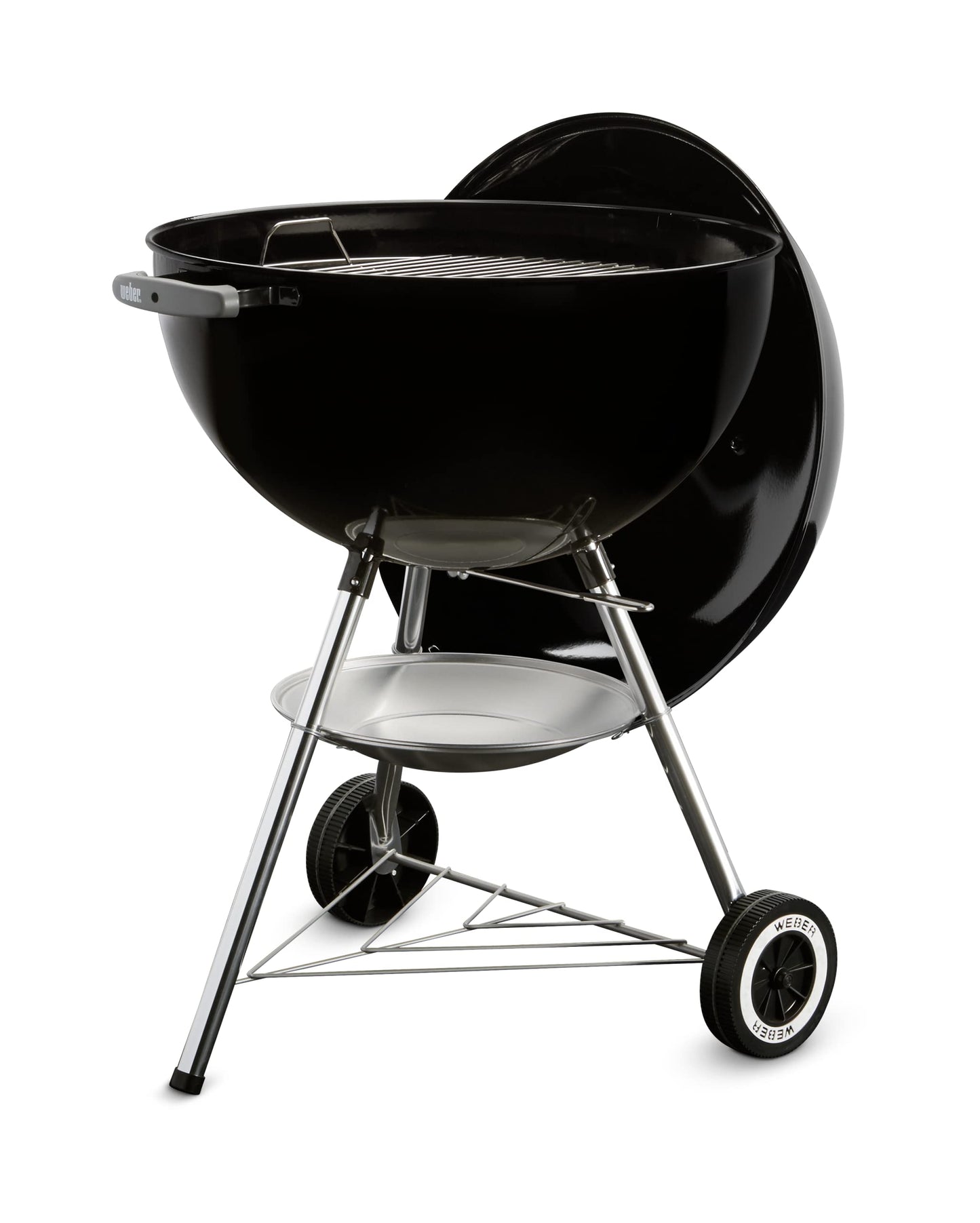 - Weber Classic Kettle Charcoal Grill Barbecue, 57cm | BBQ Grill with Lid Cover, Lid Thermometer, Stand & Wheels |