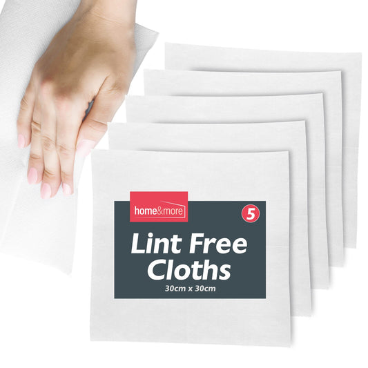 5pk Lint Free Cleaning Cloths | Lint Free Cloths for Oiling Wood, Cleaning Screens, Reusable and Easy to Clean Lint Free Cleaning Cloth, Lint Free Rags, Lint Free Cloths for Cleaning, Lint Free Cloth