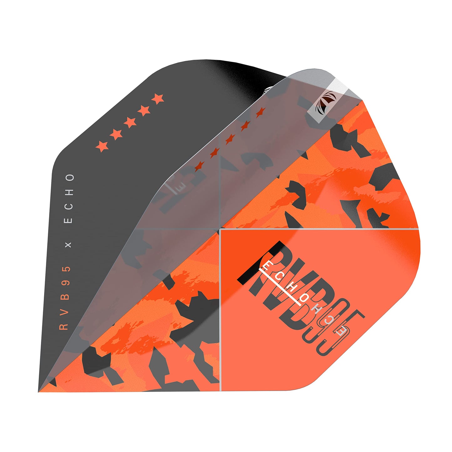 - Target Darts | Unisex | Rvb 95 | Tungsten | Swiss Point Set Steel Tip Darts | Black and Grey | 25G | UK -