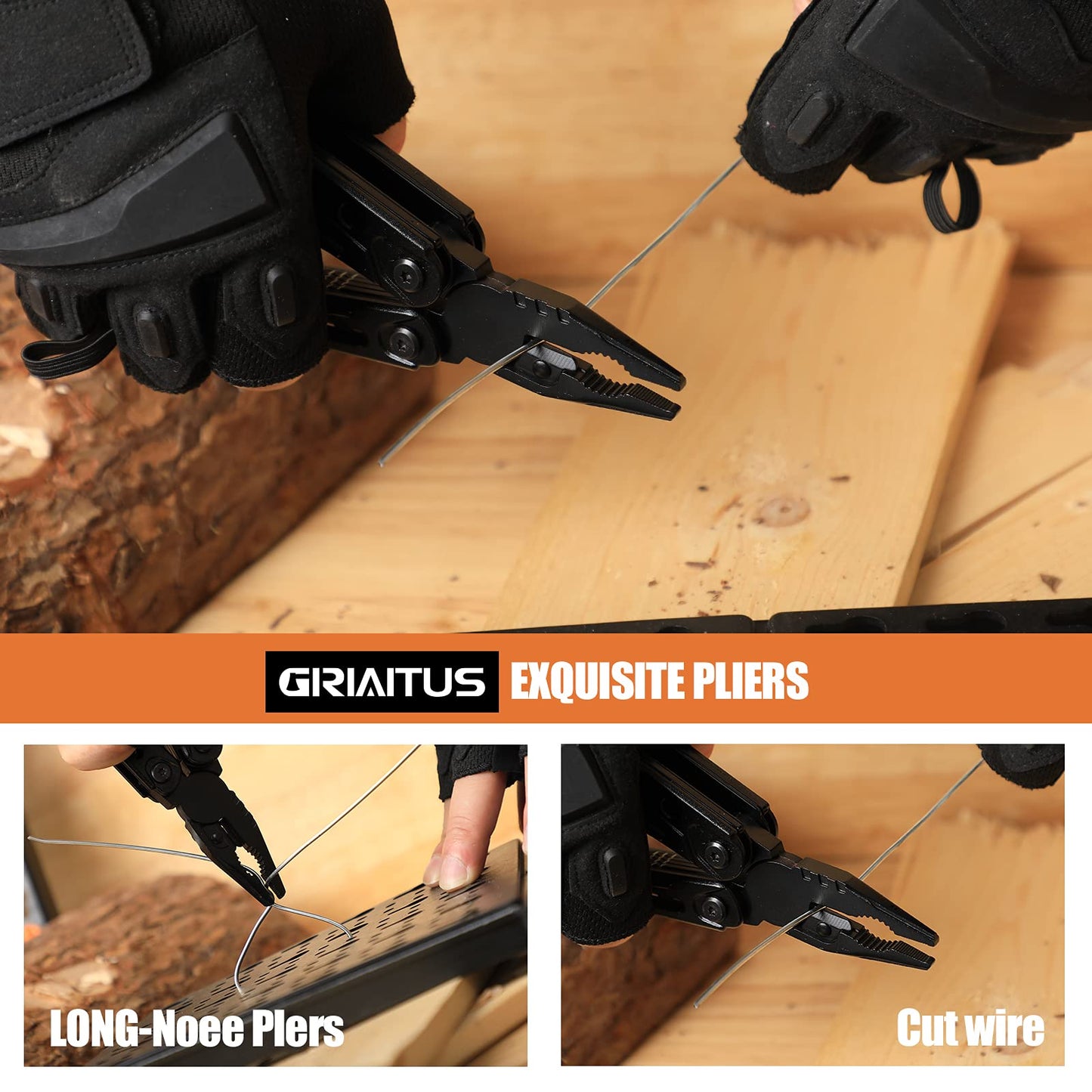 - GIRIAITUS Camping Multitool |  16 in 1 Upgraded Multi Tool -