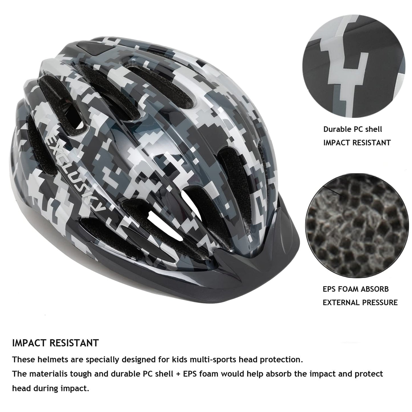 - Kids Helmet | Exclusky Bike Helmet for Kids -