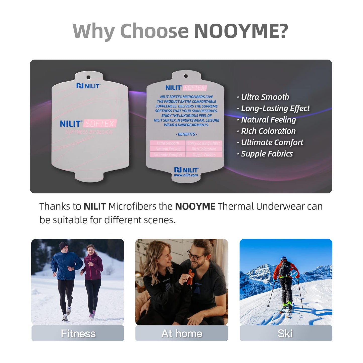 - NOOYME Thermal Underwear -