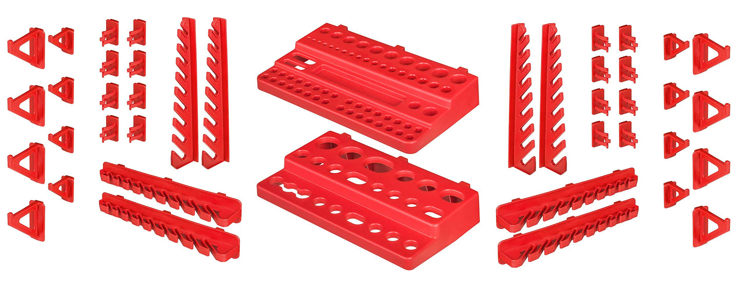 - PAFEN Workshop Shelf | Wall Shelf | 1728 x 780 mm | Storage System with Tool Holders -