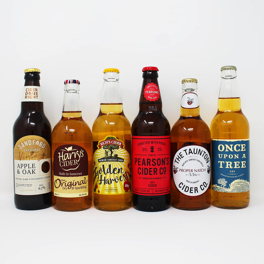 Craft Cider Gift Set - 6x 500ml Bottles Sparkling Dry Cider