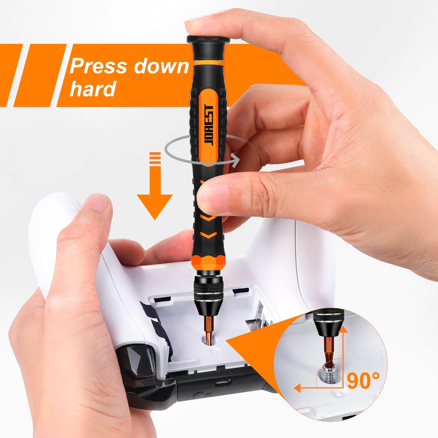 - JOREST 38Pcs Precision Screwdriver Set | Tool Kit With Security Torx T5 T6 T8 T9 -