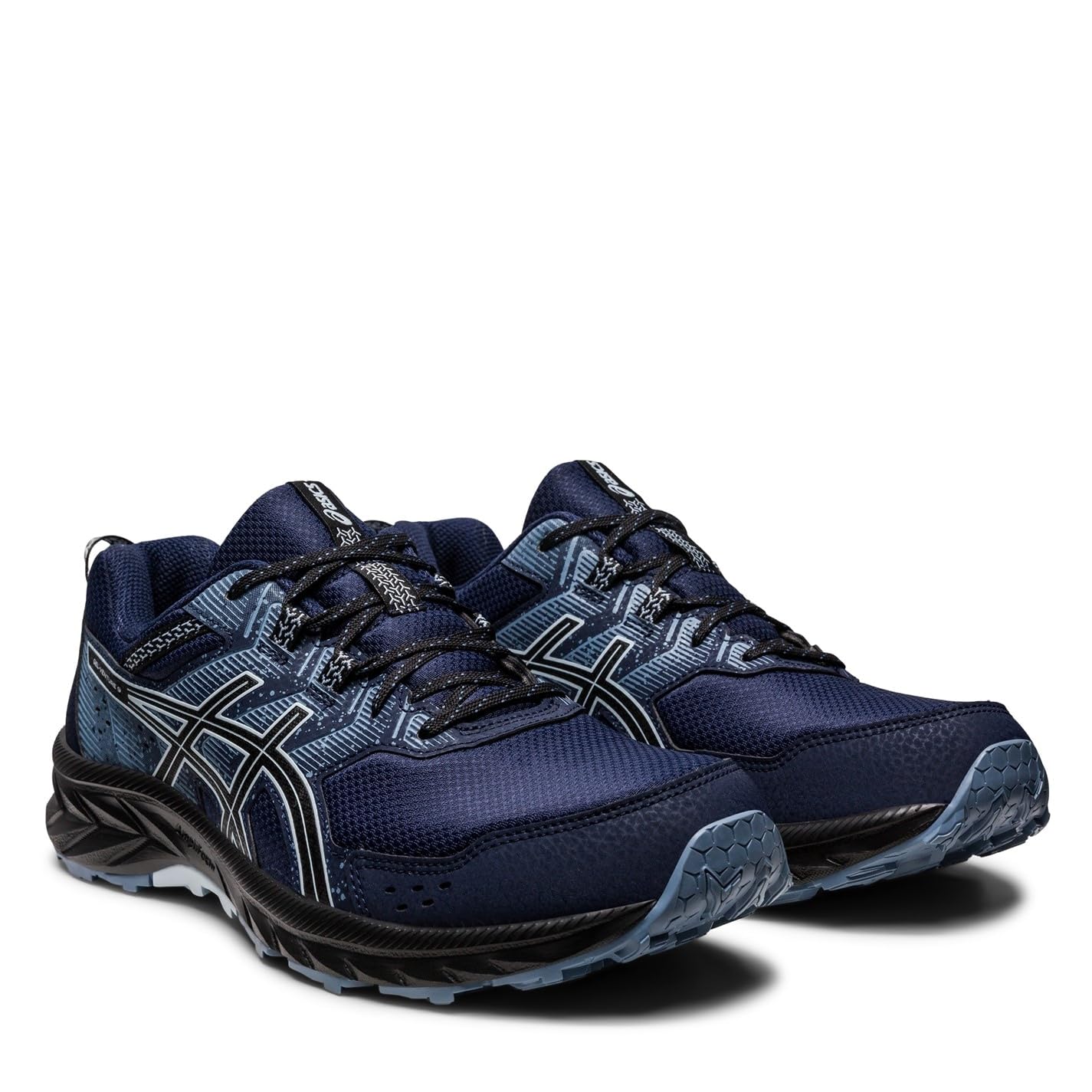 ASICS Gel Venture 9 Mens Trail Running Shoes Midnight 9 (44)