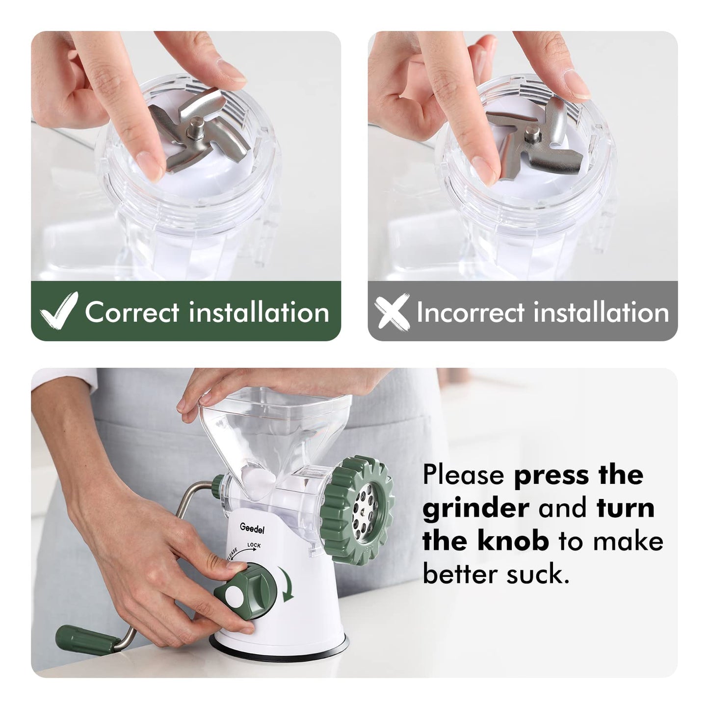 - Geedel Meat Grinder | Meat Mincer & Sausage Maker | Mincer Machine -