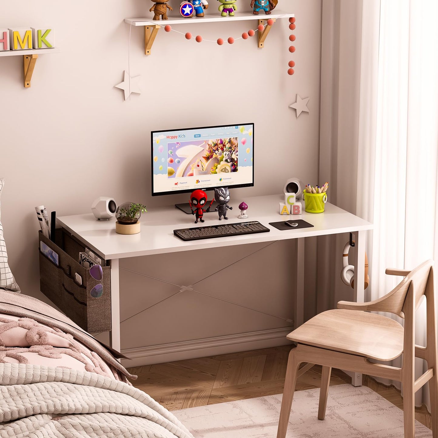 - ODK Computer Desk 40 Inch| Small Office Desk for Home Office -