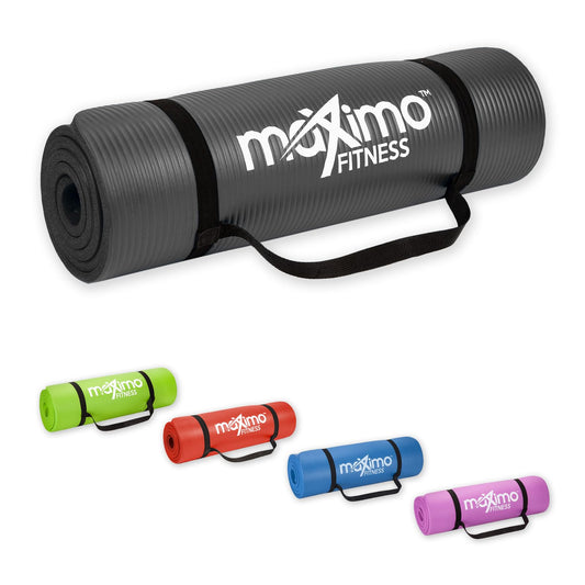 - Maximo Exercise Mat | Multi Purpose Yoga Mat | 183cm x 60cm | Extra Thick -