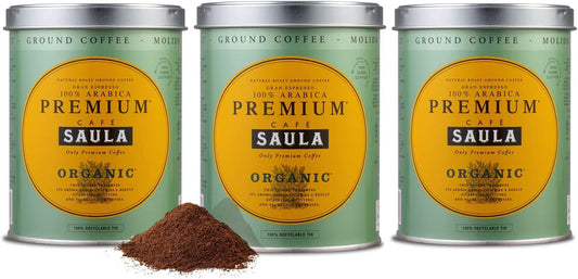 - Premium Organic Ground Coffee | 100% Arabica Spanish Espresso Blend -