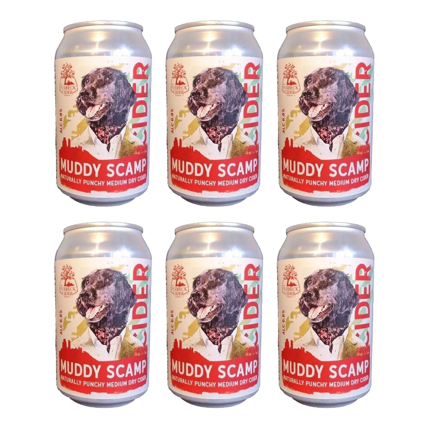 - The Purbeck Cider Company | Muddy Scamp (6.8%) 330ml | Craft Cider Cans -