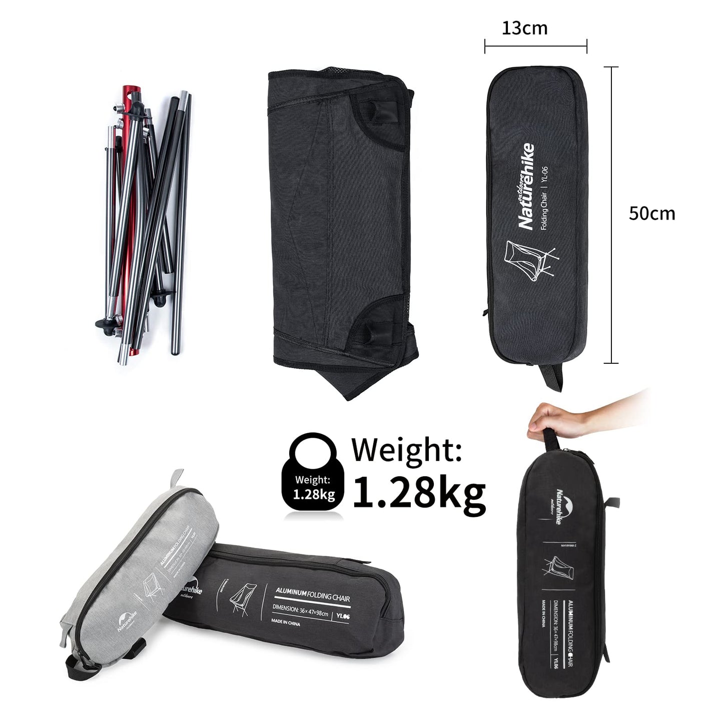 - Naturehike Portable Camping Chair | Ultra-Light Folding Chair -