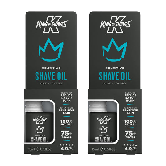 - King Of Shaves Sensitive Shaving Oil For Men | For A Close and Comfortable Shave -