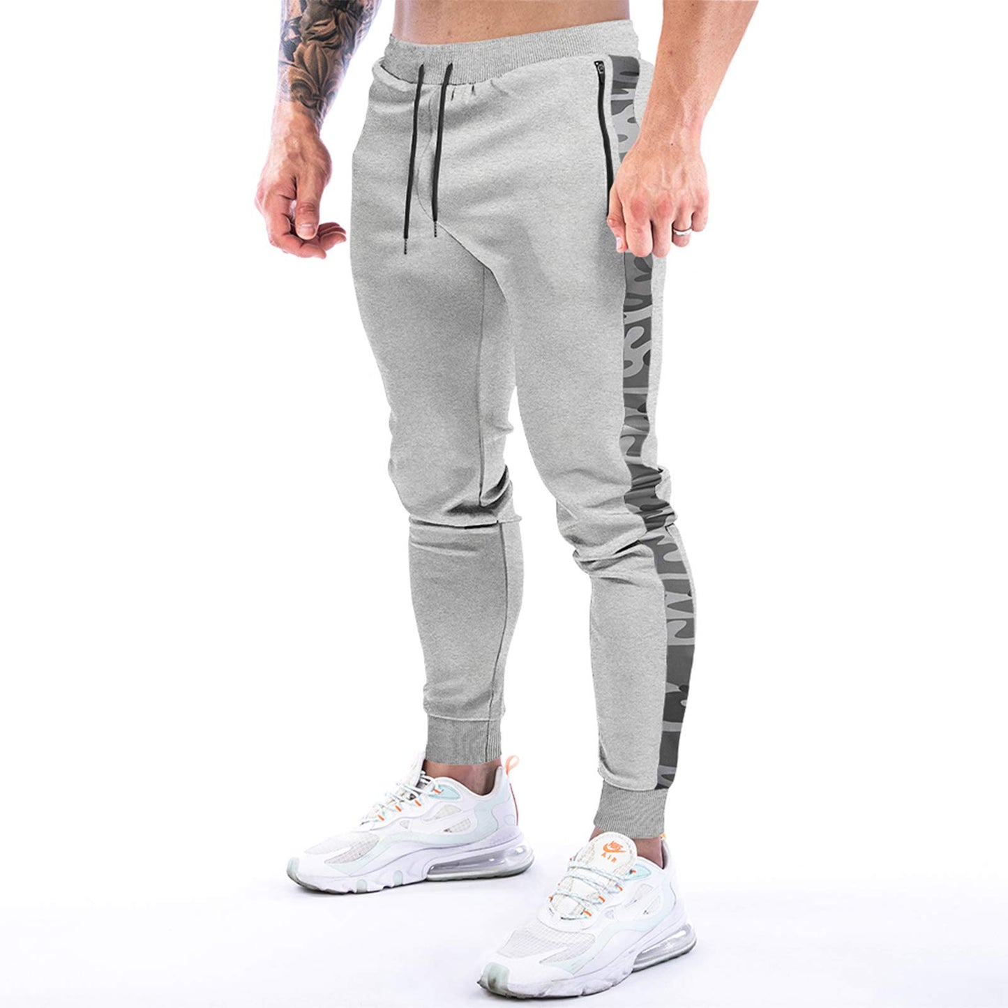 -MakingDa Mens Gym Joggers | Sweatpants | Slim Fit  |  Running Workout Trousers -