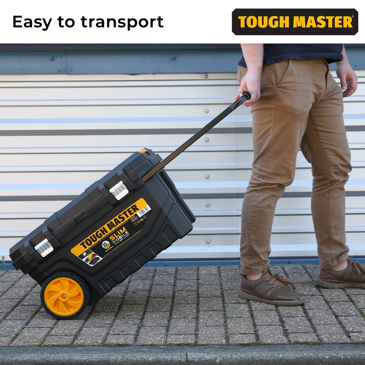 - Tool Box On Wheels | Heavy-Duty Large Toolbox | Mobile Storage Box -