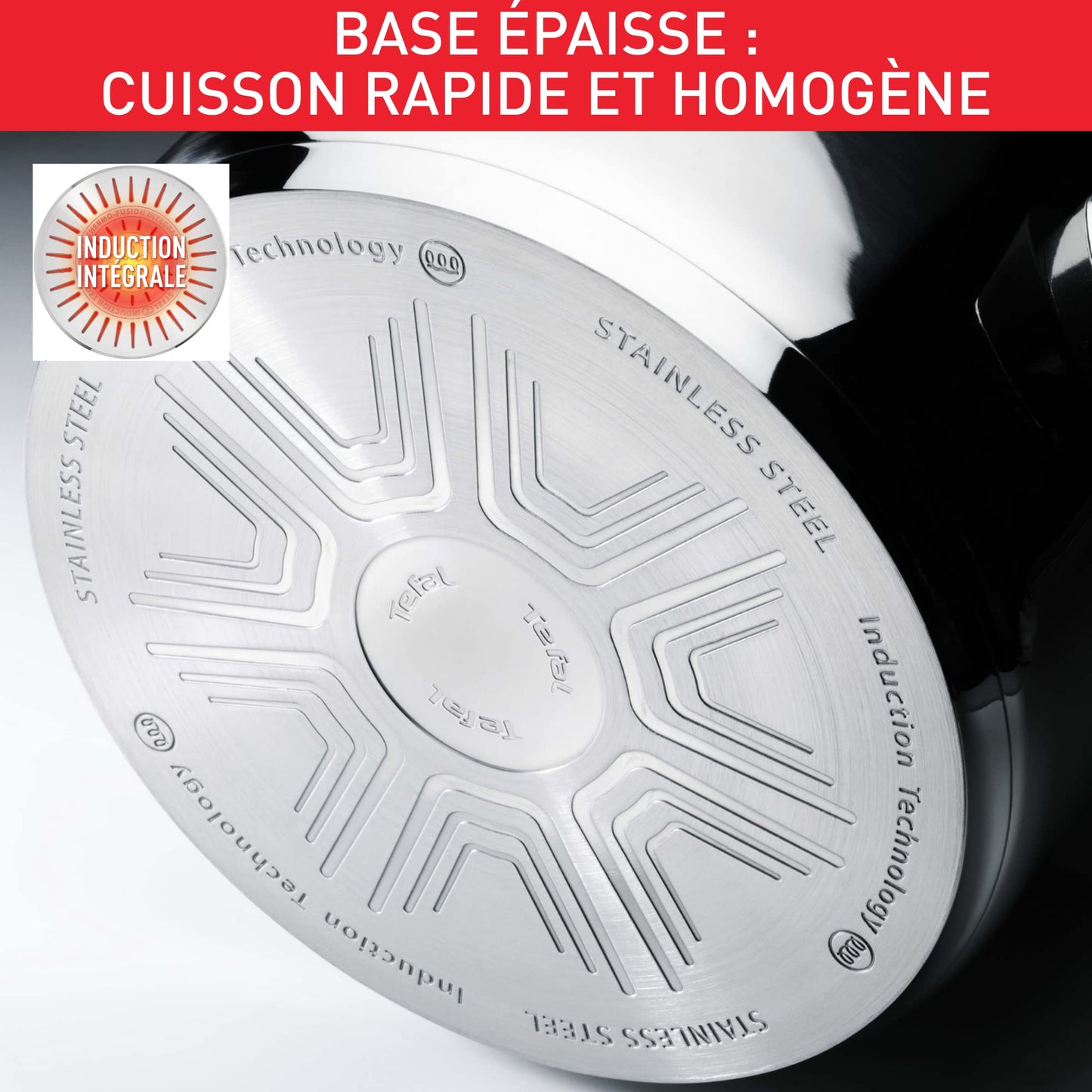 - Tefal Comfort Max Saucepan | 18cm Induction Stainless Steel -