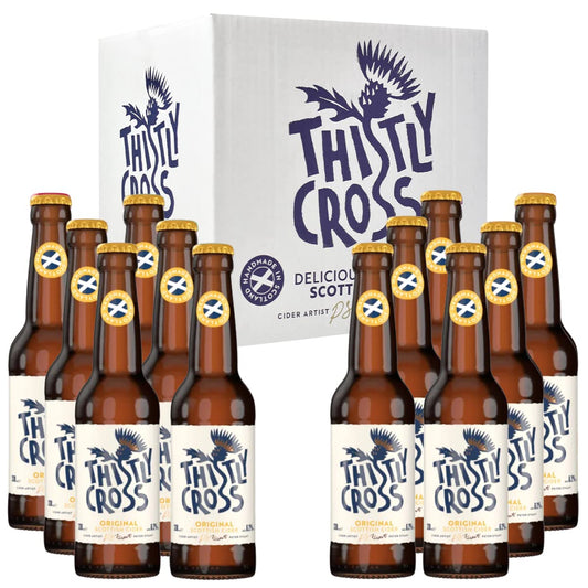 - Thistly Cross Original Craft Cider Case | 330ml Bottles x 12 -