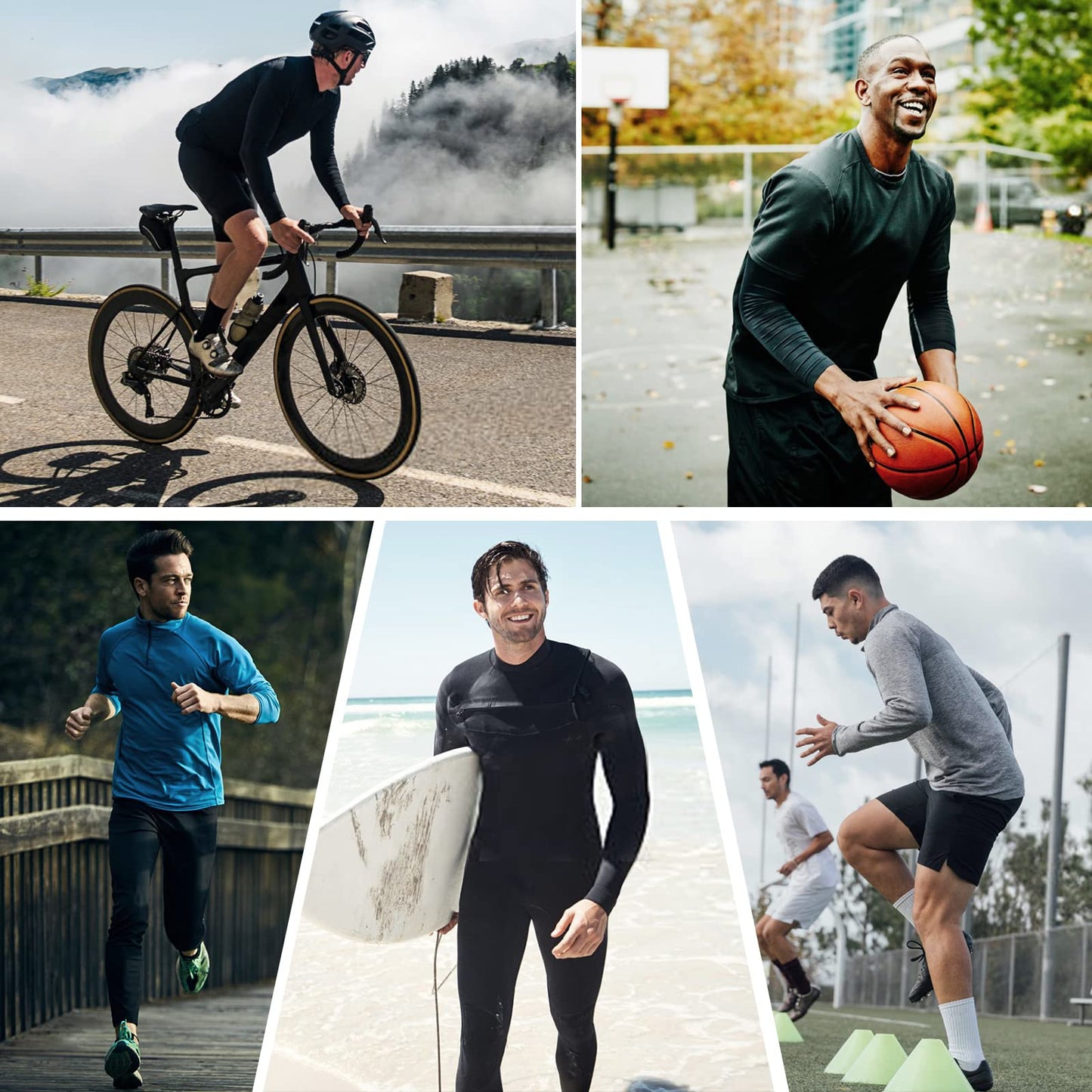 - MEETYOO Men’s Compression Base Layer -