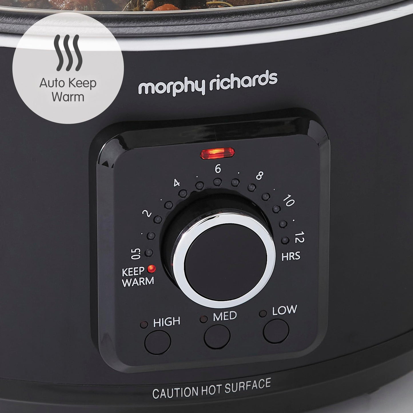 - Morphy Richards 3.5L Easy Time Slow Cooker | Automatic Heat Settings -