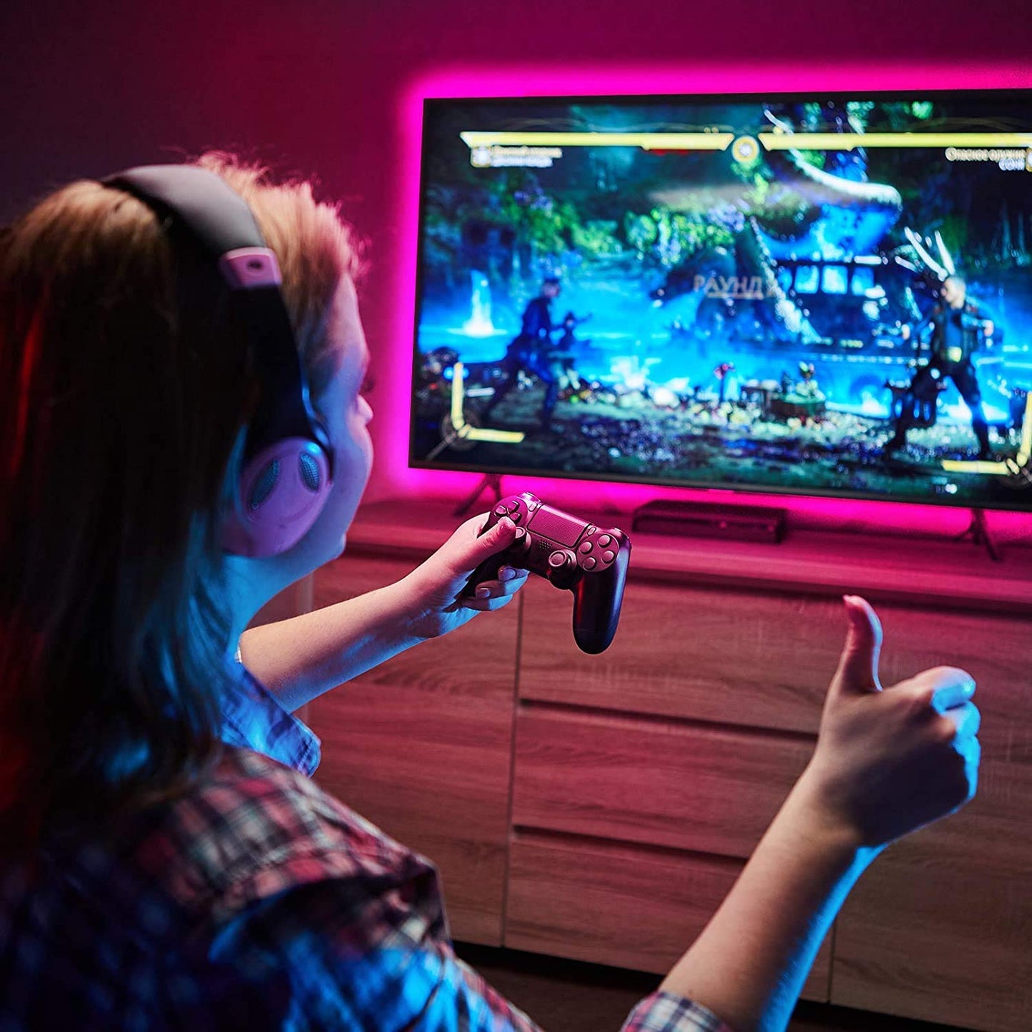 - phopollo Led Strip Light | 20m led Light Strips with Remote & App | Music Sync Mode -