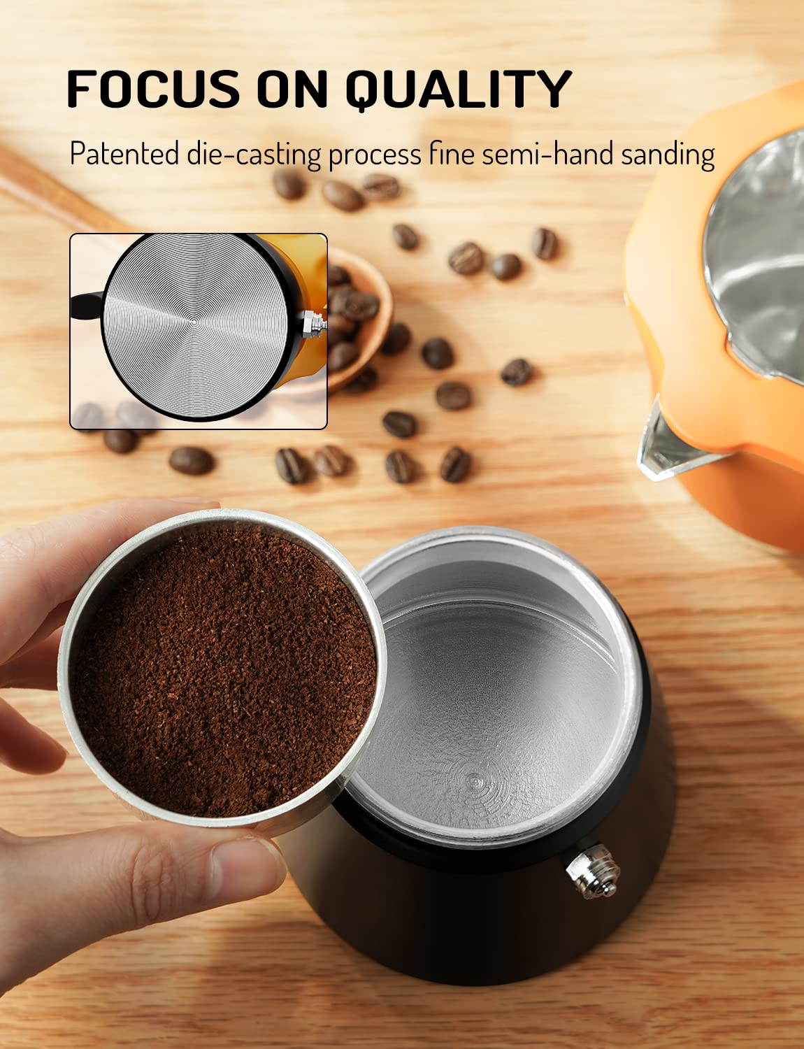 - TWOMEOW | Stovetop Coffee Maker | Espresso | Italian Moka Pot -