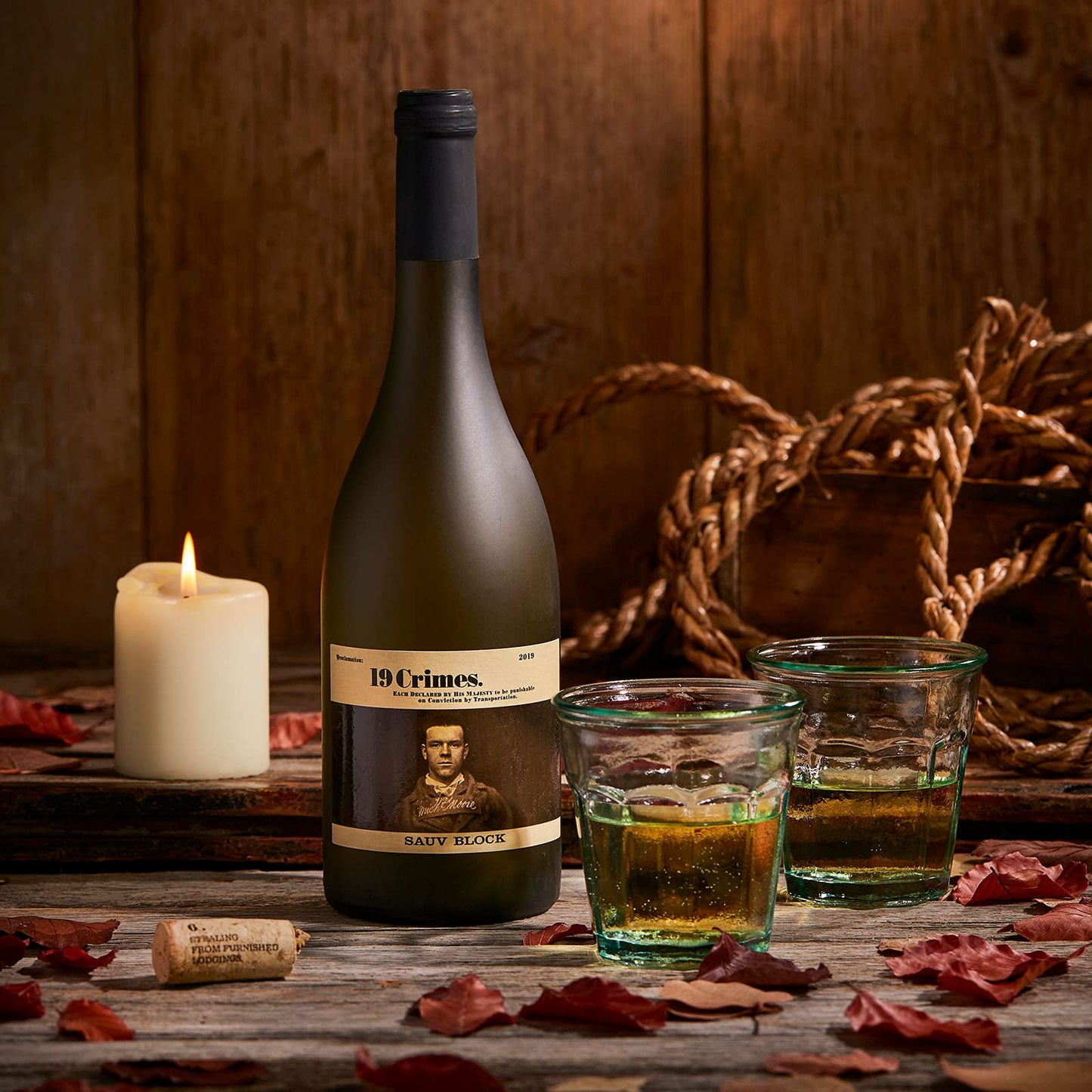 19 Crimes Sauvignon Blanc White Wine, 75cl,Packaging may vary