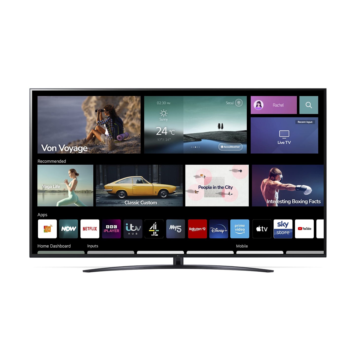 - LG NanoCell NANO76 75" | 4K Smart TV -