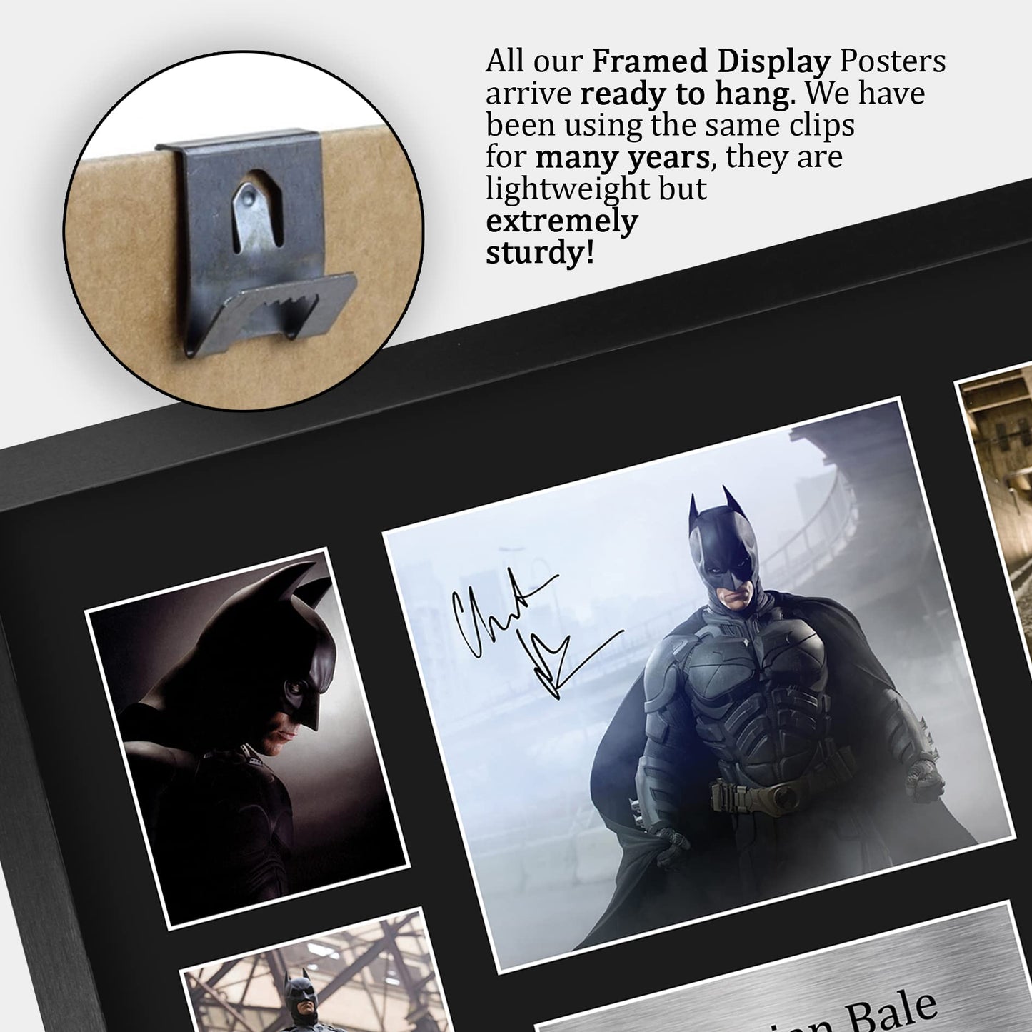 - HWC Trading FR A3 Christian Bale Batman The Dark Knight -